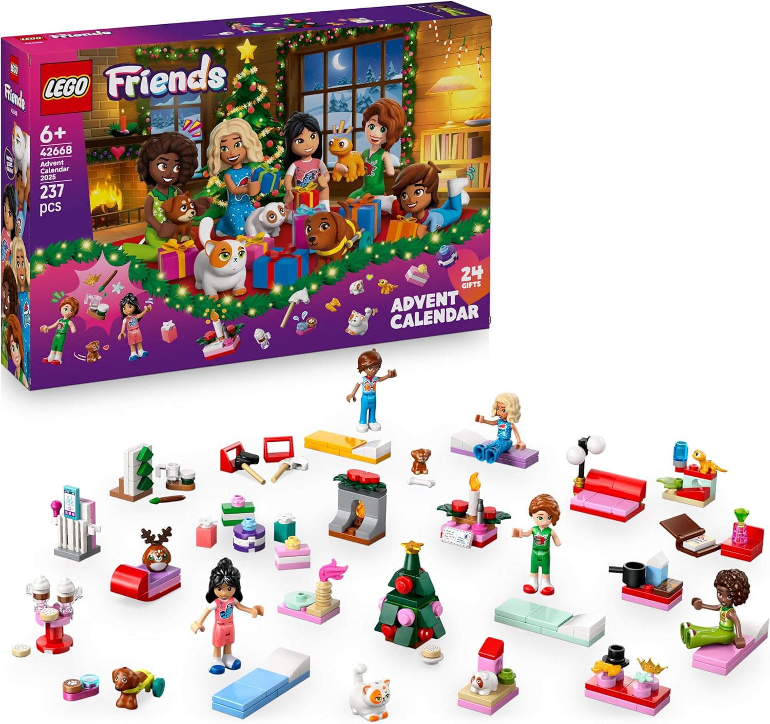 Lego Friends - Calendario dell'Avvento 2025