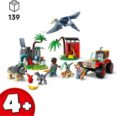 Lego Jurassic World - Centro di soccorso dei baby dinosauri
