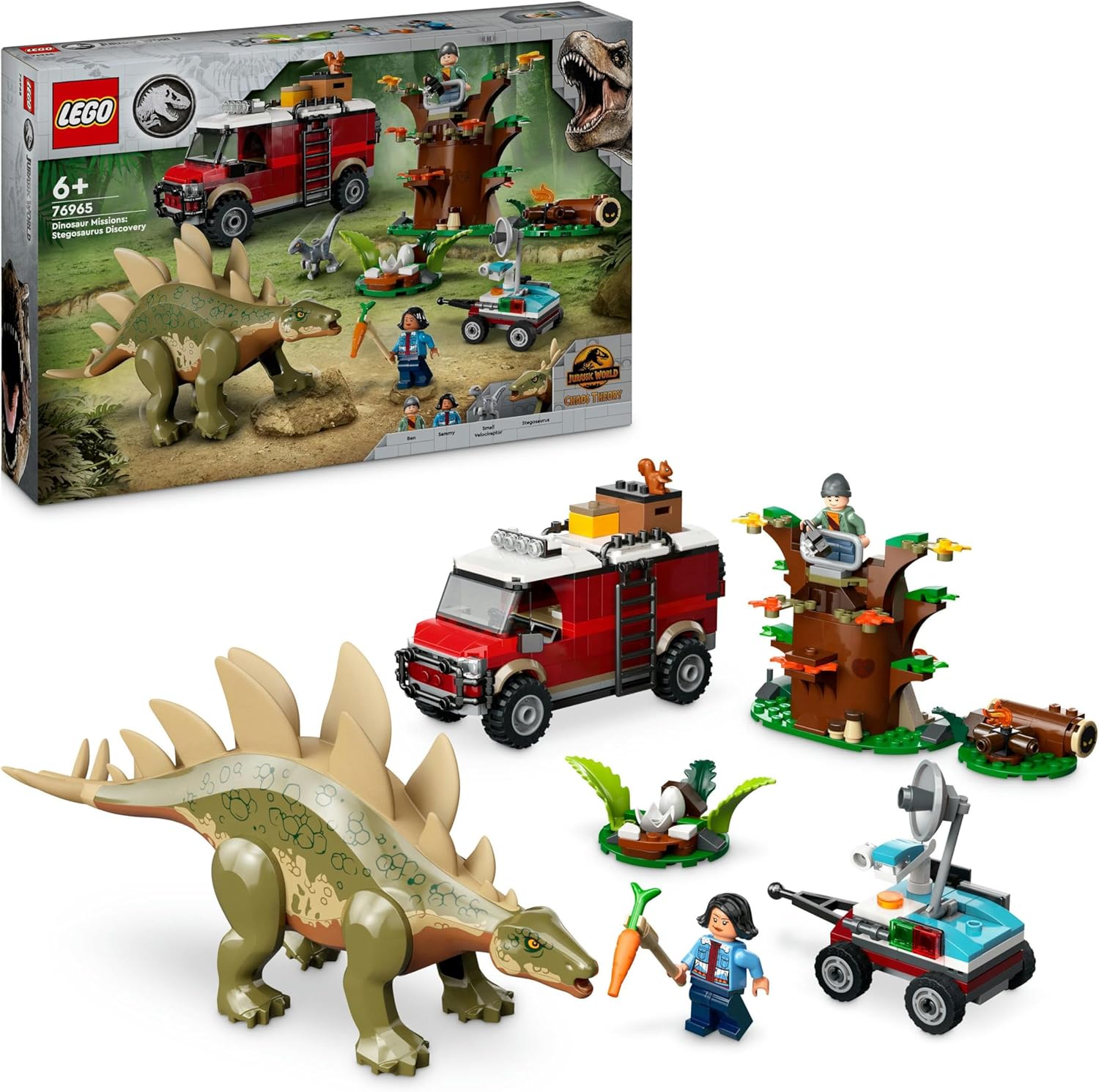 Lego Jurassic World - Missione Dinosauro Scoperta dello Stegosauro