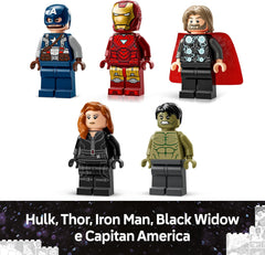 Lego Marvel - Logo e Minifigure Marvel 76313