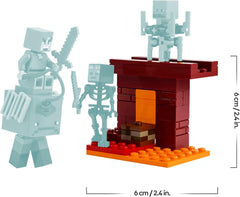 Lego Minecraft - Battaglia sul ponte del Nether
