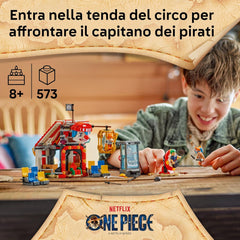 Lego One Piece - La tenda del circo di Bagy il Clown 75637