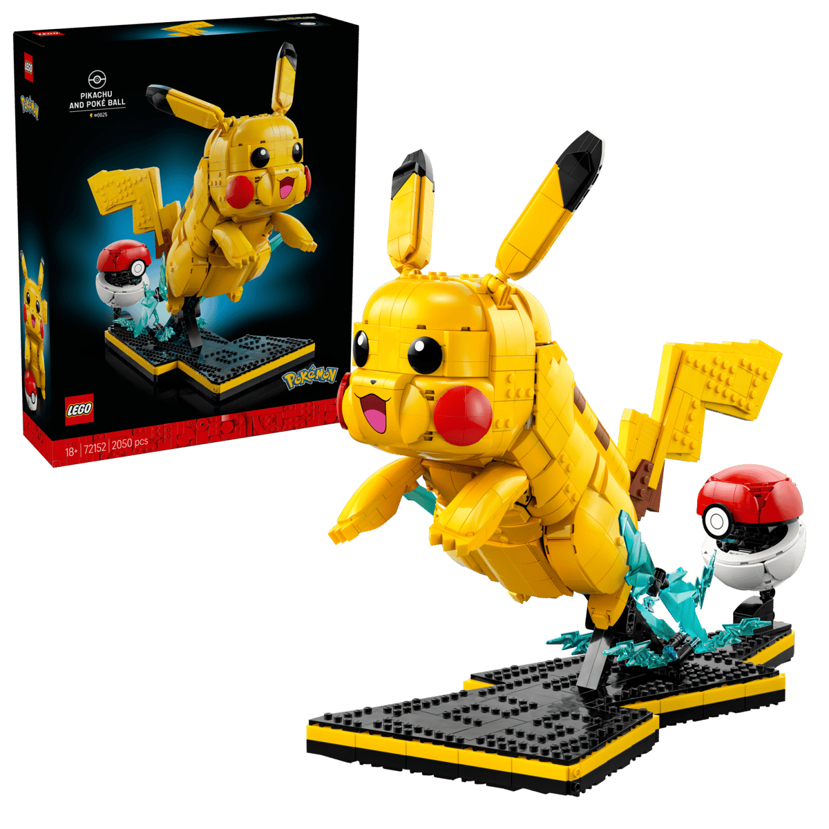 Lego Pokémon - Pikachu e Poké Ball 72152