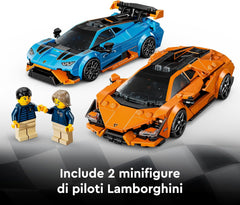 Lego Speed Champions - Lamborghini Revuelto e Huracán STO 77238