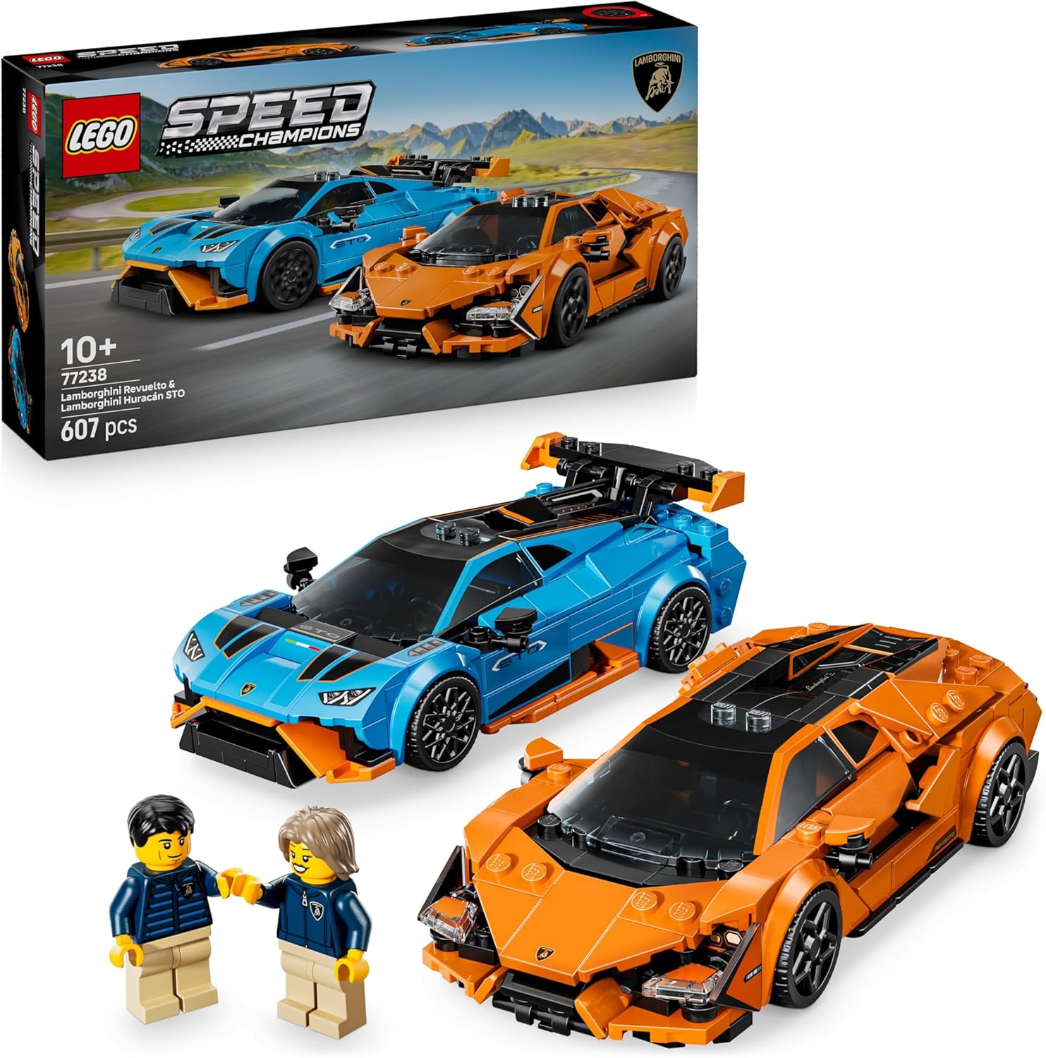 Lego Speed Champions - Lamborghini Revuelto e Huracán STO 77238