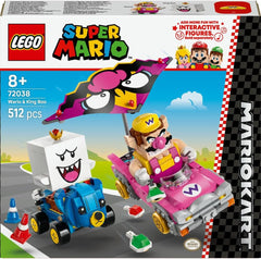 Lego Super Mario - Mario Kart Wario e Re Boo 72038