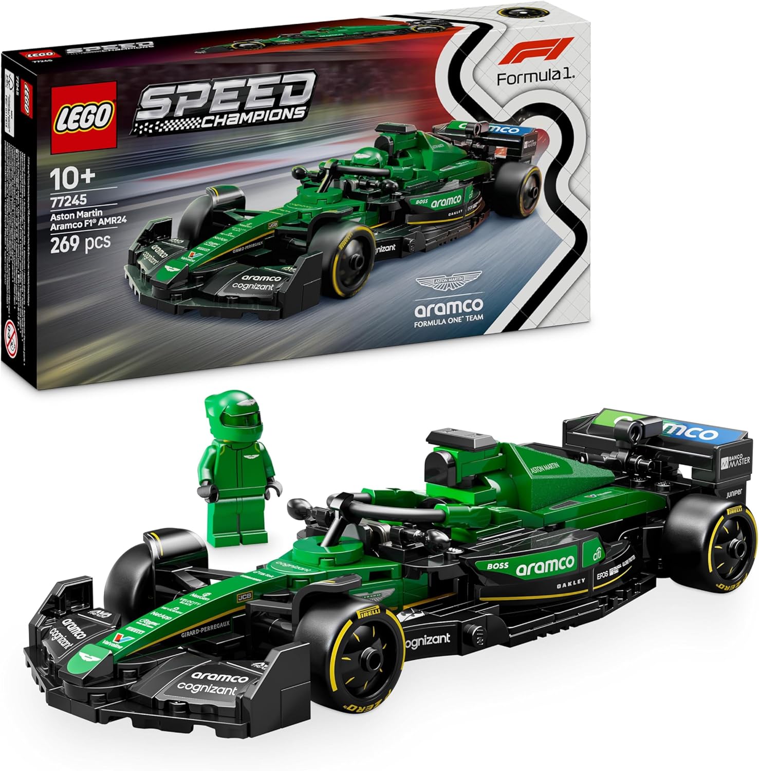 Lego - Auto da corsa Aston Martin Aramco F1 AMR24