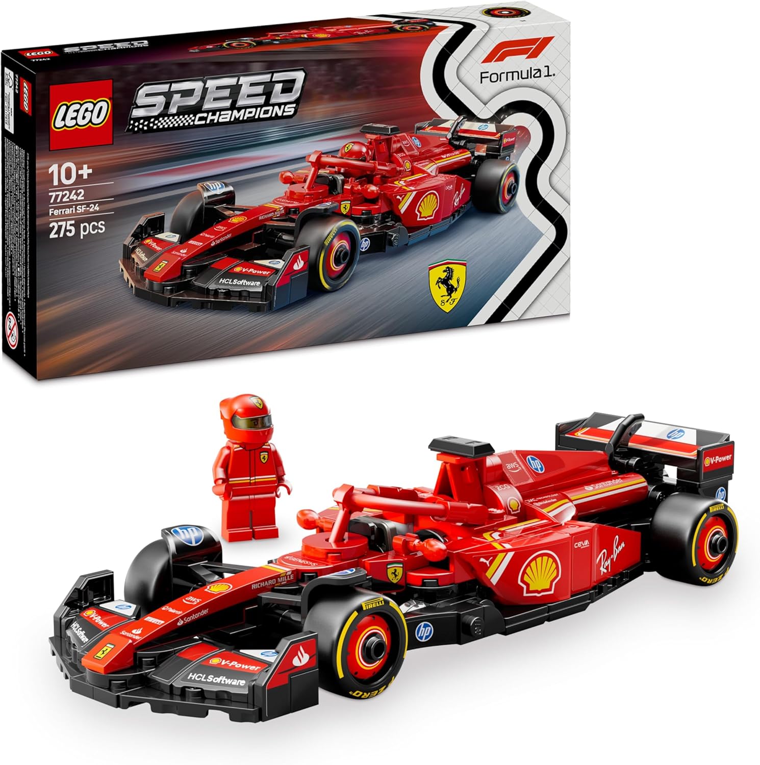 Lego - Auto da corsa F1 Ferrari SF-24