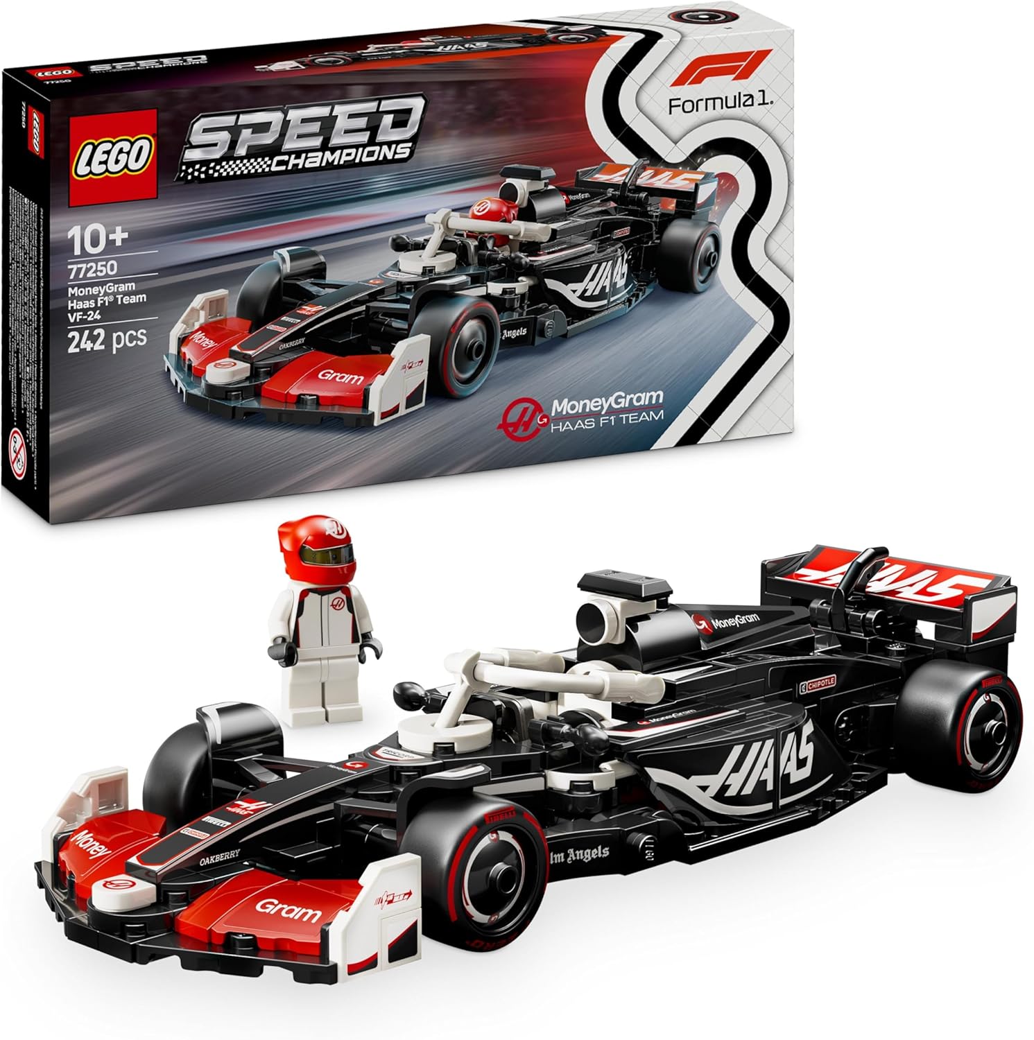Lego - Auto da corsa MoneyGram Haas F1 Team VF-24