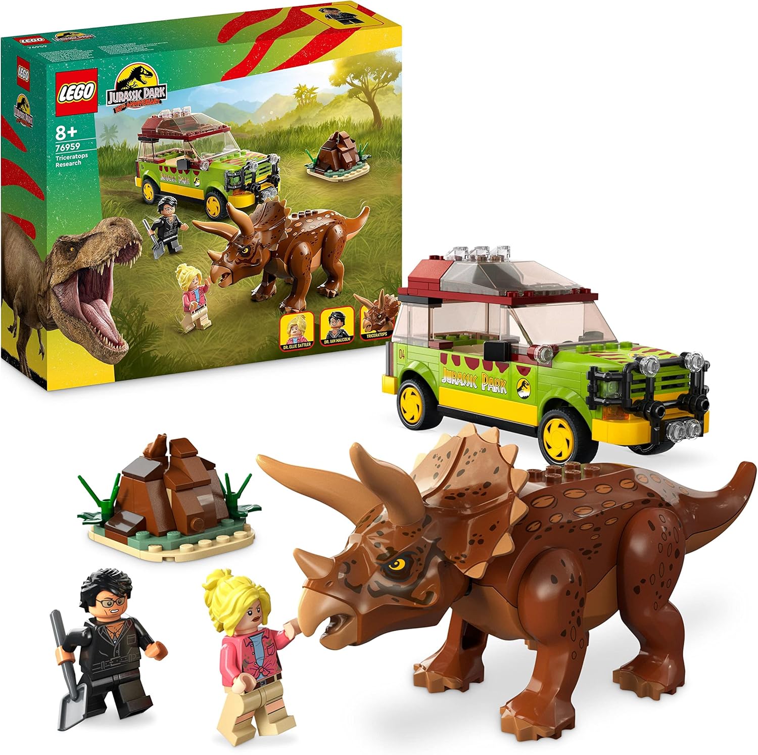 Lego Jurassic World - La Ricerca del Triceratopo 76959