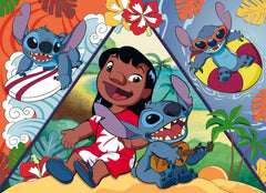 Lisciani - Disney Puzzle Lilo And Stitch maxifloor