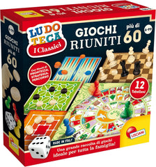 Lisciani - Ludoteca Giochi riuniti più di 60 57023