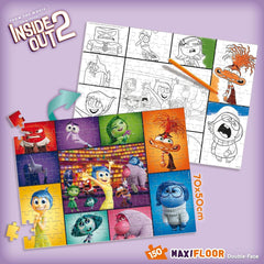 Lisciani - Puzzle Inside Out 2 Maxi Floor