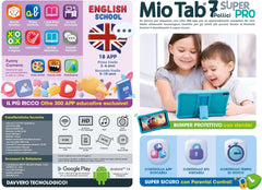 Lisciani - Tablet Mio Tab Hi Tech Educativo 7" Super Pro