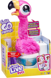 Little Live Pets - Gotta Go Flamingo Peluche Elettronico Interattivo