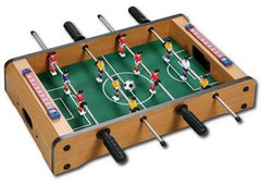 Mini Calcio Balilla composto da 4 aste, 6 vs 6 giocatori, segnapunti e 2 palline incluse