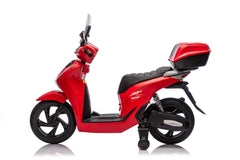 Mini Scooter per bambini Honda SH 125 12V con luci LED, suoni e rotelle di supporto