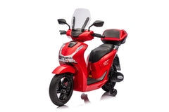 Mini Scooter per bambini Honda SH 125 12V con luci LED, suoni e rotelle di supporto