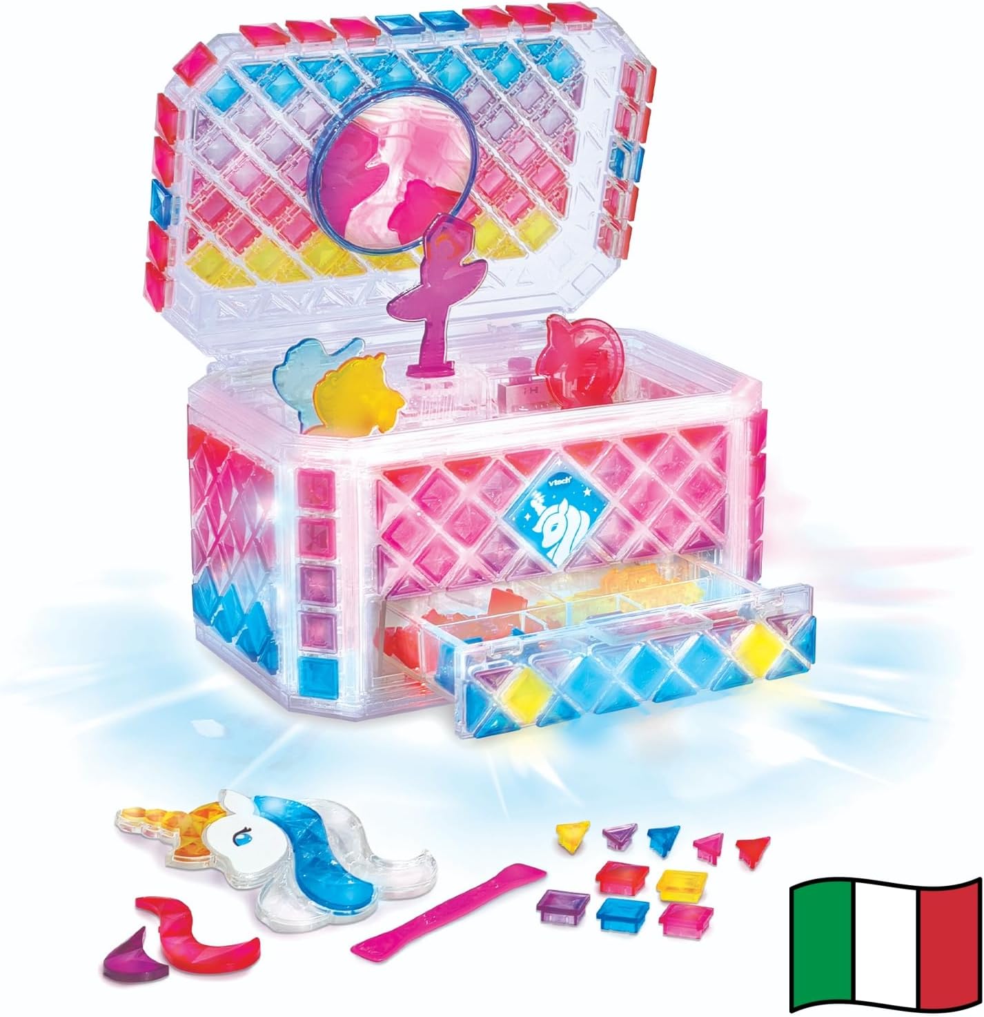 Mosaic Magic lights Scrigno portagioie