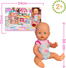Nenuco Magic Cooking Set Cucina con Luci, Suoni e Accessori