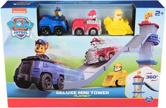 Paw Patrol Quartier Generale Deluxe Mini Tower con 3 personaggi