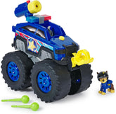 Paw Patrol Rescue Wheels Chase Deluxe Veicolo con Propulsore