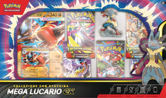 Pokémon - Collezione Con Statuina Mega Lucario EX