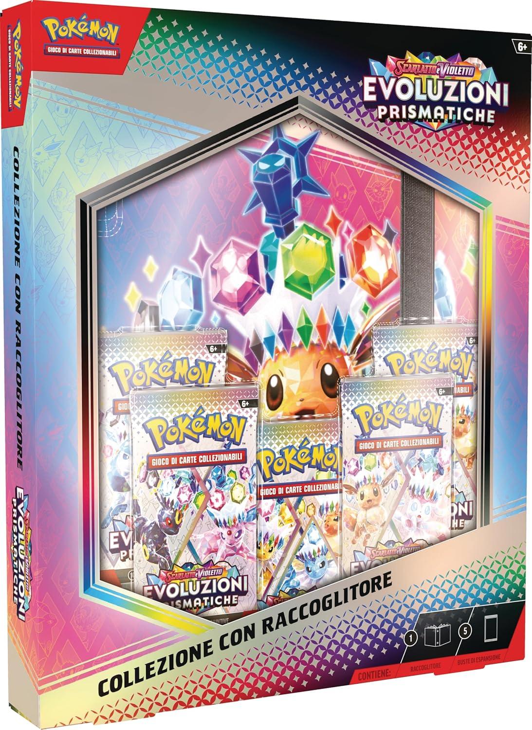 Pokémon - Collezione Evoluzioni Prismatiche con Raccoglitore