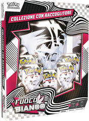 Pokémon - Collezione con Raccoglitore Fuoco Bianco