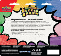 Pokémon - Collezione con adesivi Espansione Megaevoluzione Ascesa Eroica