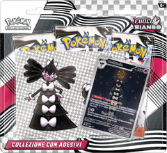 Pokémon - Collezione con adesivi Fuoco Bianco Gothitelle