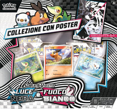 Pokémon - Collezione con poster Luce Nera e Fuoco Bianco