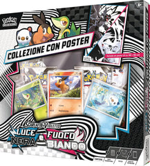 Pokémon - Collezione con poster Luce Nera e Fuoco Bianco