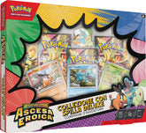 Pokémon - Collezione con spilla deluxe Compagni D'Avventura espansione Megaevoluzione Ascesa Eroica