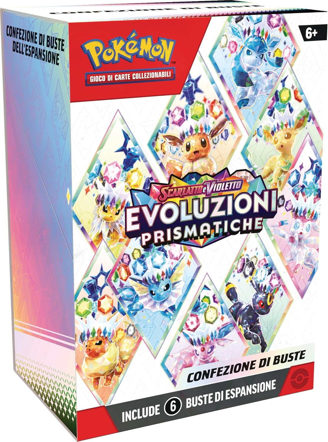 Pokémon - Scarlatto e Violetto Evoluzioni Prismatiche Bundle 6 Buste
