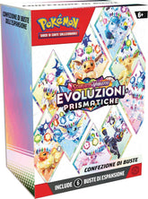 Pokémon - Scarlatto e Violetto Evoluzioni Prismatiche Bundle 6 Buste