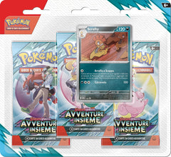 Pokémon - Scarlatto e Violetto pack 3 buste Avventure Insieme