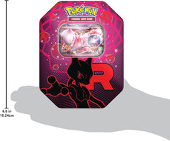 Pokémon - Tin da collezione Team Rocket - Mewtwo-ex
