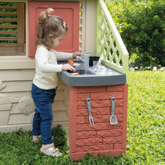 Smoby - Life Casetta Natura con cucina