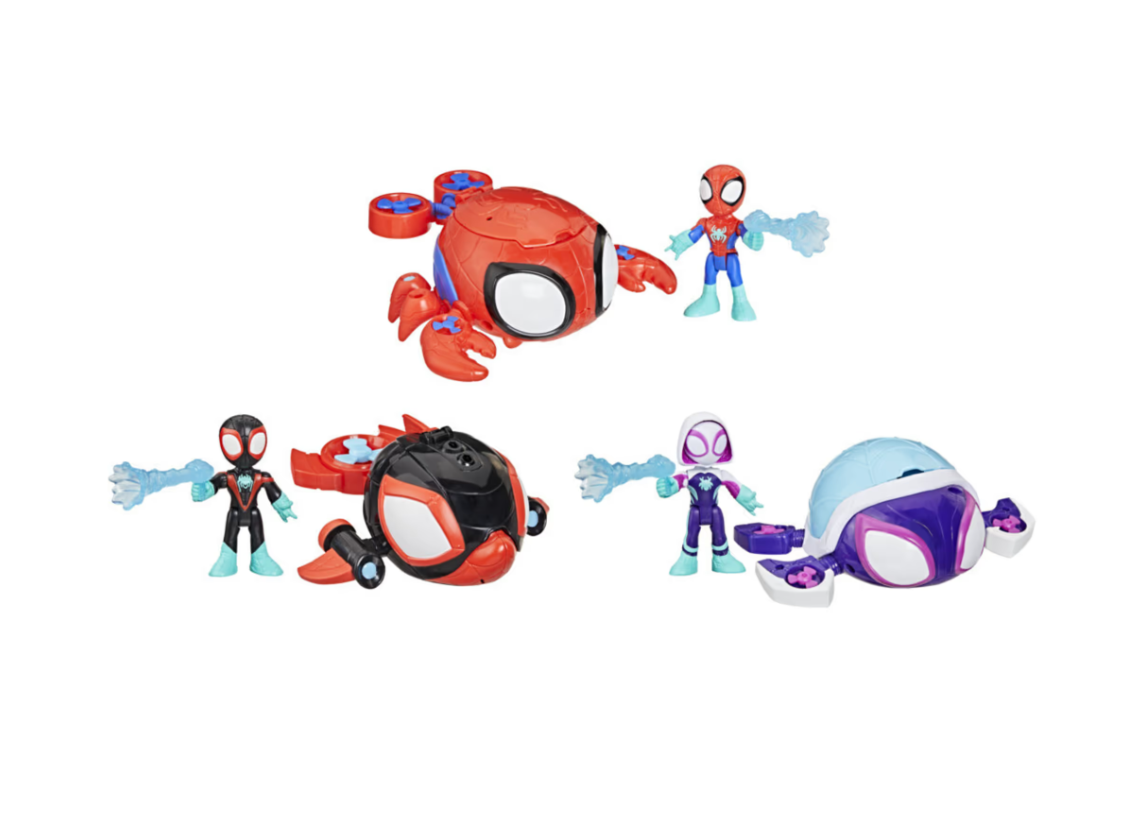 Spidey e i suoi fantastici amici - Set con action figure, veicolo e accessori