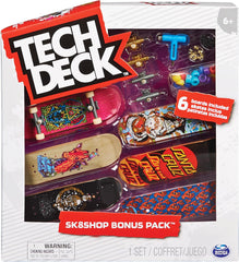 Tech Deck - Confezione Deluxe con 6 Mini Skate