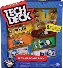 Tech Deck - Confezione Deluxe con 6 Mini Skate