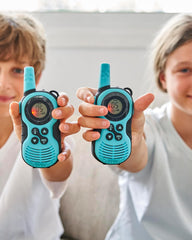 Vision Kids - Walkie Talkie con 16 canali, torcia LED e antenna