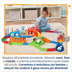 Avventure in Treno Circuito Interattivo con Trenino Motorizzato con suoni e melodie