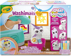 Wahimals Pets Spray Boutique - Set Attività Colora Lava Ricolora con 4 Cuccioli