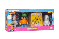 Stumble Guys - Mini Action Figure 4-pack