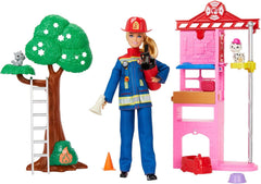 Barbie Playset Vigile Del Fuoco