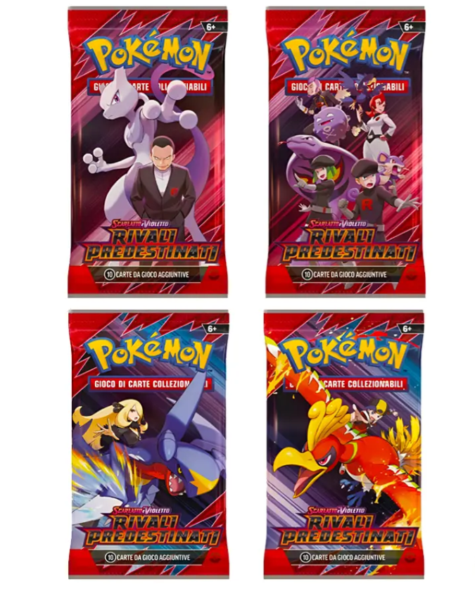 Pokémon - Busta Espansione Scarlatto e Violetto Rivali Predestinati