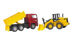 Bruder - MAN TGA Camion con pala meccanica