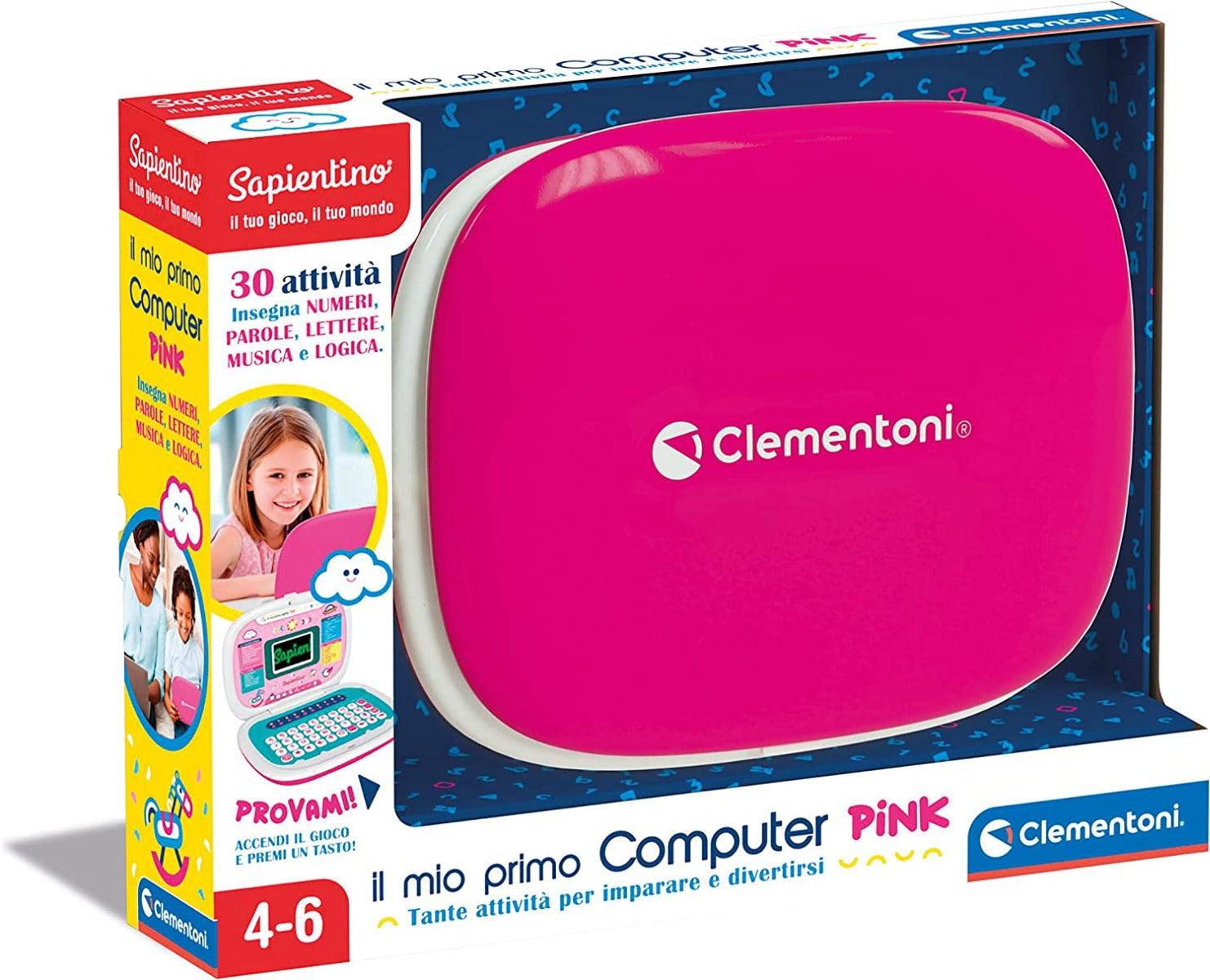 Clementoni - Il Mio Primo Laptop Rosa